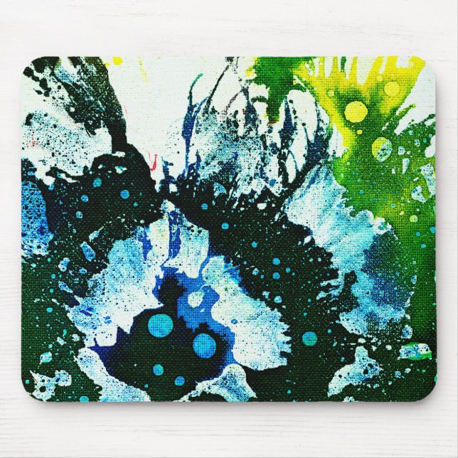 Polychromoptic #2C by Michael Moffa Mouse Mat (Front)