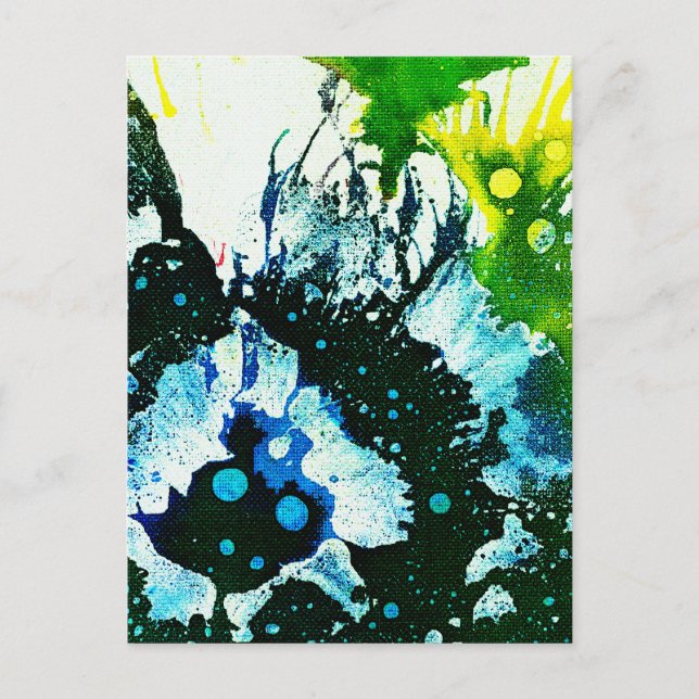 Polychromoptic #2C by Michael Moffa Postcard (Front)