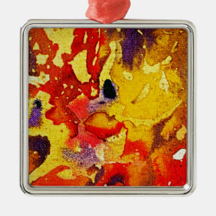 Polychromoptic #3 by Michael Moffa Metal Tree Decoration