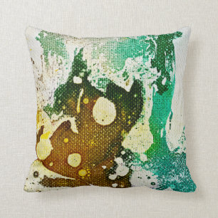 Polychromoptic #5 by Michael Moffa Cushion