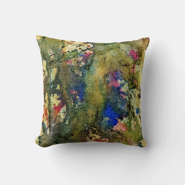 Polychromoptic #6 by Michael Moffa Cushion (Front)