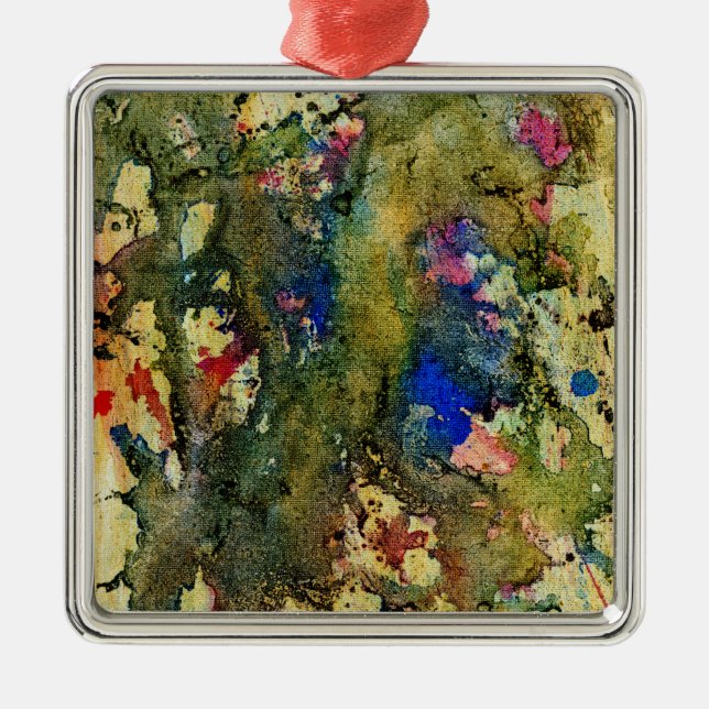 Polychromoptic #6 by Michael Moffa Metal Tree Decoration (Front)