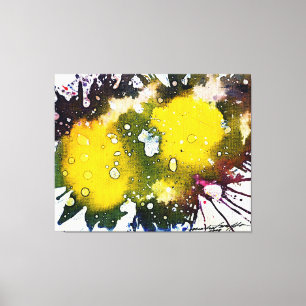 Polychromoptic #7 by Michael Moffa Canvas Print