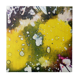 Polychromoptic #7 by Michael Moffa Tile
