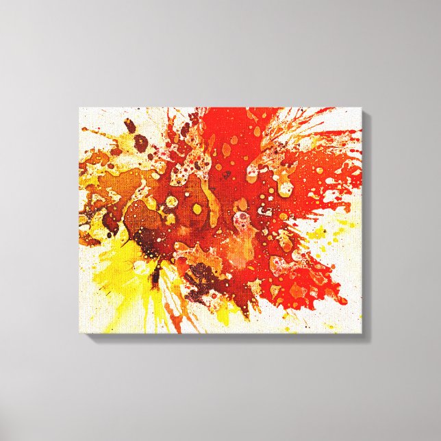 Polychromoptic #9 by Michael Moffa Canvas Print (Front)