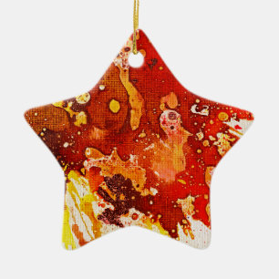 Polychromoptic #9 by Michael Moffa Ceramic Tree Decoration