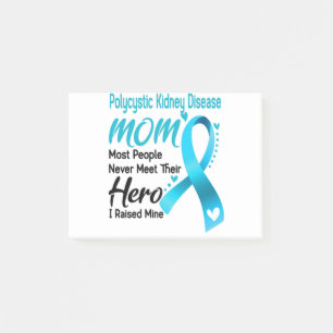 Polycystic Kidney Disease Awareness Month Ribbon G Post-it Notes