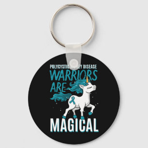 Polycystic Kidney Disease Pckd Pkd Unicorn Awarene Key Ring