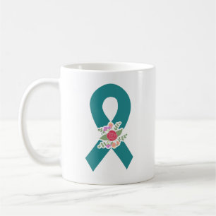 Polycystic Kidney Disease PKD Awareness Ribbon Mug