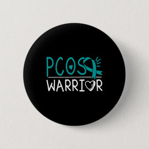 Polycystic Ovary Syndrome Awareness Pcos Survivor  6 Cm Round Badge