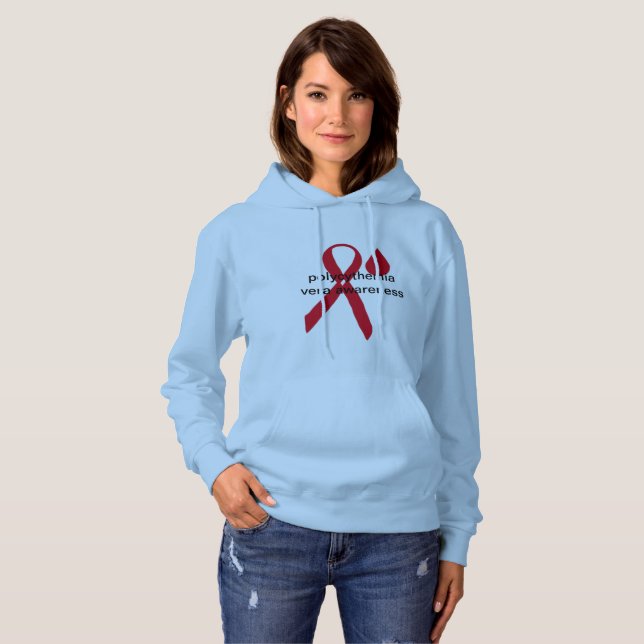 Polycythemia vera awareness hoodie (Front Full)