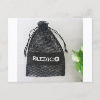 Polyester Mesh Bag, Mesh Drawstring Bag, Net Bag Postcard
