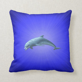 Polyester Throw Cushion 16" x 16" dolphin