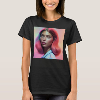 Polygel Colours Water Colours Womens Costume Sunse T-Shirt