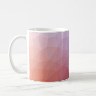 polygon abstract. Modern abstract illustration wi Coffee Mug