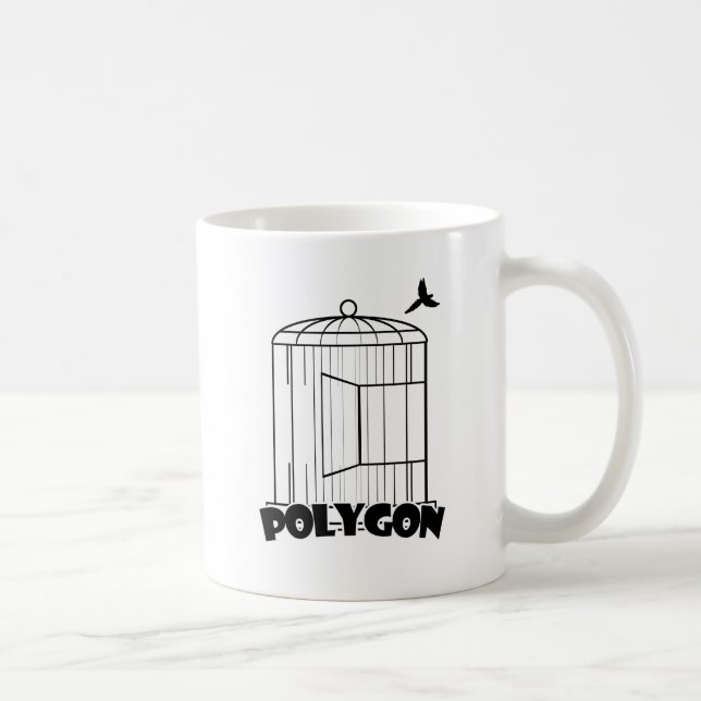 Polygon Coffee Mug (Right)