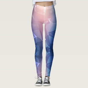 Polygon Love - Power Yoga Leggings