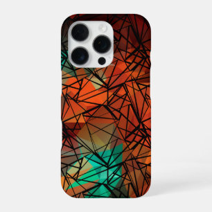 Polygon, painting iPhone 16 pro case