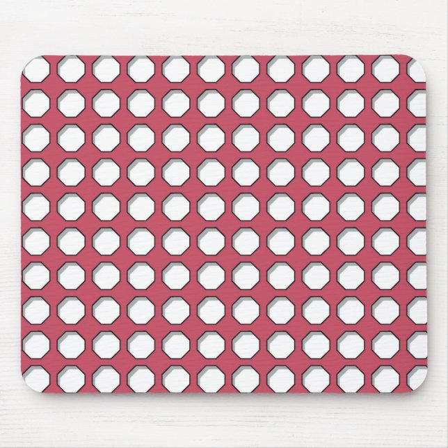Polygon Pattern Mouse Mat (Front)