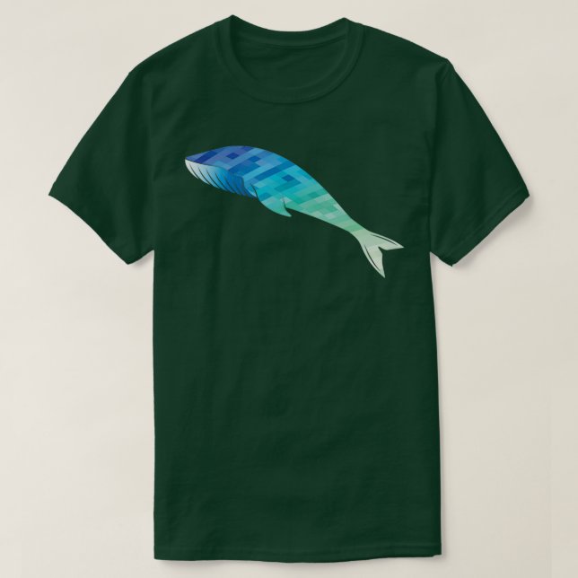 polygon whale T-Shirt (Design Front)