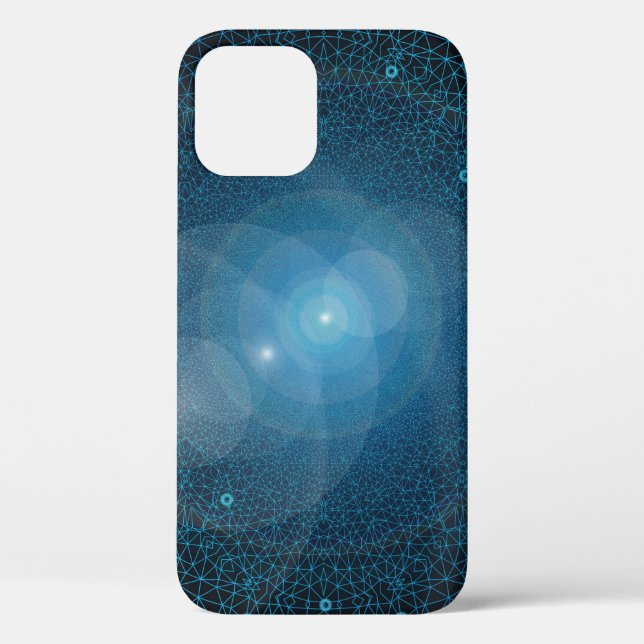 Polygons artificial intelligence Case-Mate iPhone case (Back)
