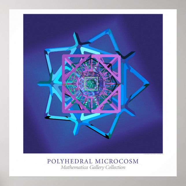 Polyhedral Microcosm Poster (Front)