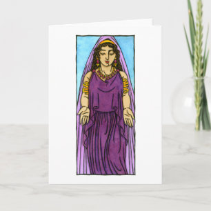 Polyhymnia Greeting Card