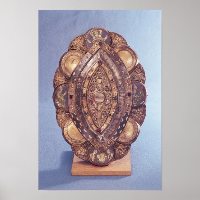 Polylobed elliptical reliquary poster (Front)