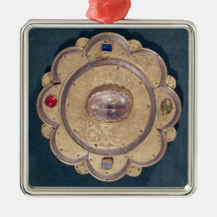 Polylobed reliquary, 13th century metal tree decoration