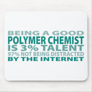 Polymer Chemist 3% Talent Mouse Mat