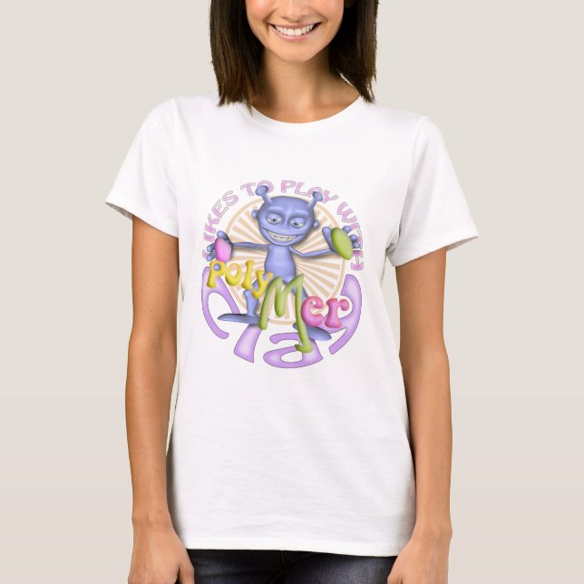 Polymer Clay Artists Tshirts (Front)