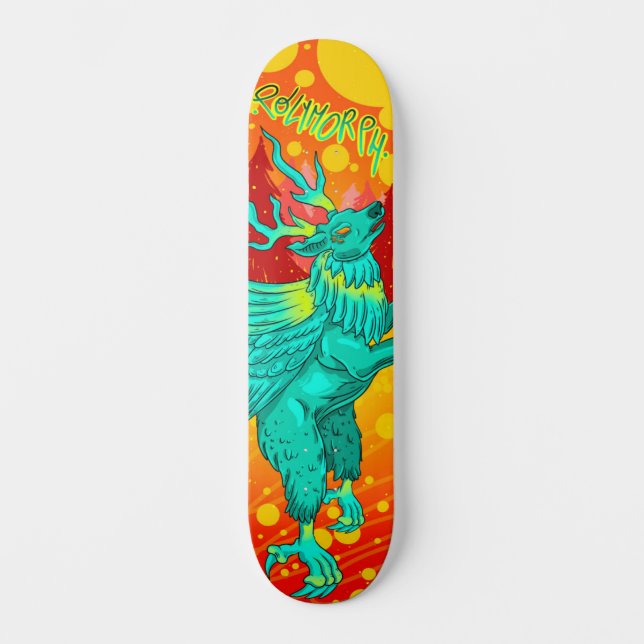 Polymorph Peryton Skateboard (Front)