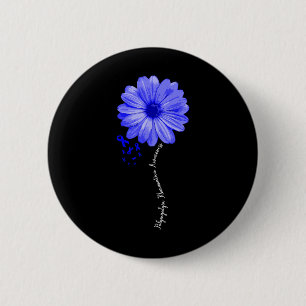 Polymyalgia Rheumatica Awareness Warrior Pretty 6 Cm Round Badge