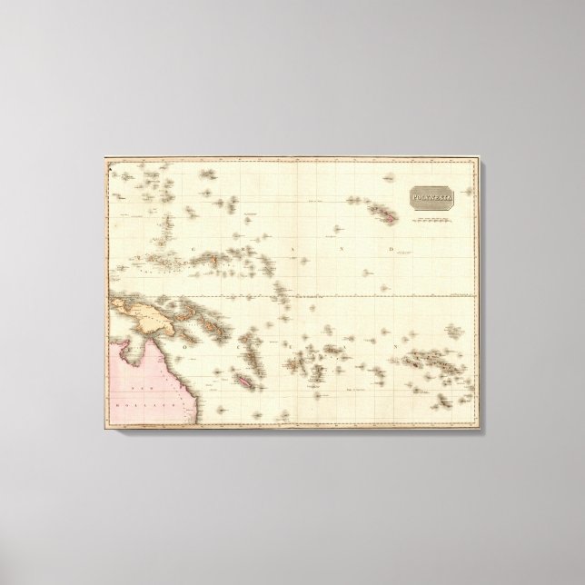 Polynesia 3 canvas print (Front)