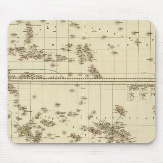 Polynesia 3 mouse mat (Front)