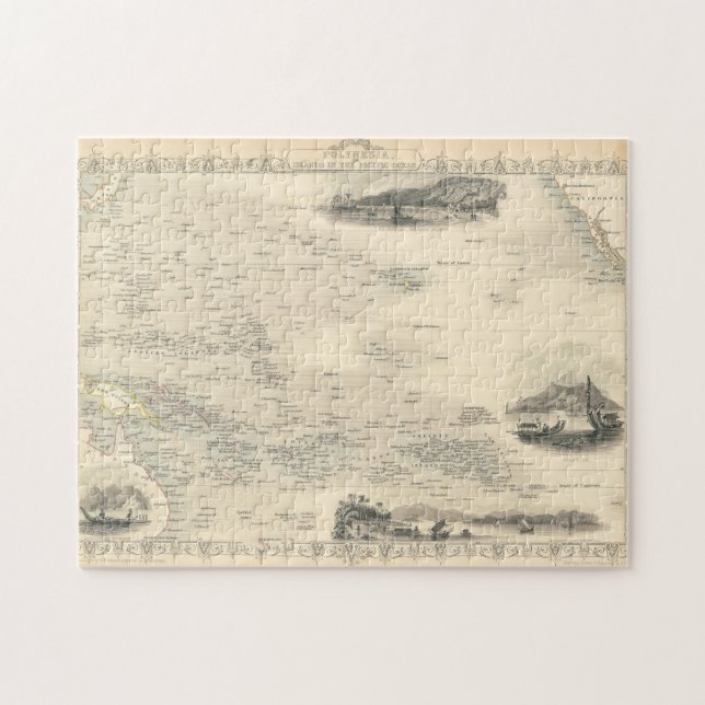 Polynesia | Islands in the Pacific Ocean Jigsaw Puzzle (Horizontal)