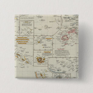 Polynesia, Islands of the Pacific 15 Cm Square Badge