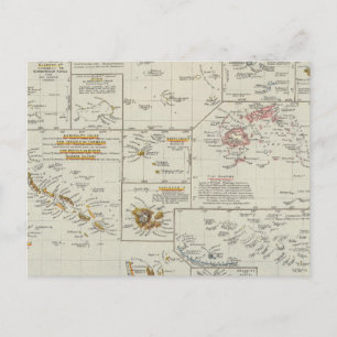 Polynesia, Islands of the Pacific Postcard