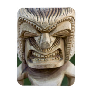 Polynesia, Kingdom of Tonga. Close-up of tiki Magnet