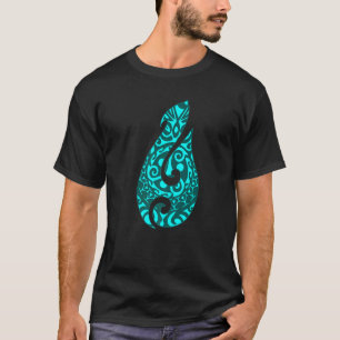 Polynesia Maori Fish Hook Hei Matau Fish Hook Tatt T-Shirt