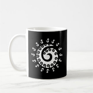 Polynesia Maori Tattoo Koru Sprial Peace Luck New  Coffee Mug