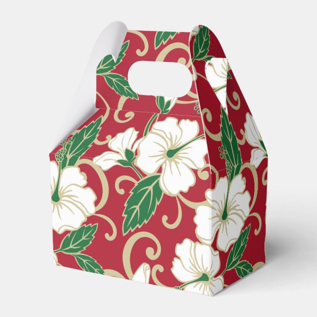 POLYNESIAN DREAM (CHRISTMAS) FAVOUR BOX (Front Side)