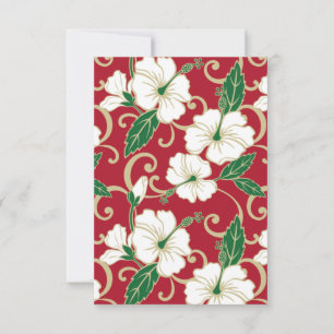 POLYNESIAN DREAM (CHRISTMAS) THANK YOU CARD