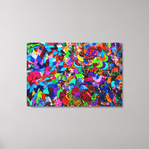 POLYNESIAN PATTERNS 24x36 Canvas Print