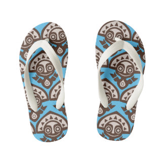 Polynesian resort kids flip flop