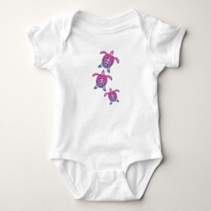 Polynesian Turtle Baby Bodysuit