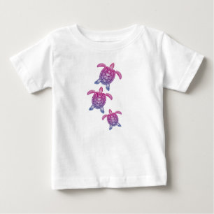 Polynesian Turtle Baby T-Shirt