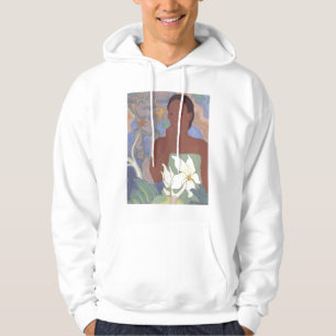 'Polynesian Woman and Tiki' - Hoodie