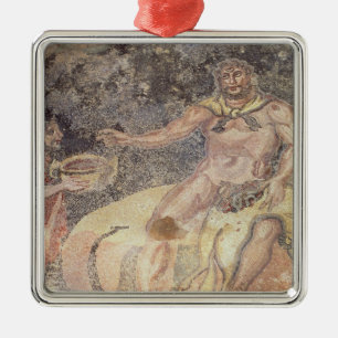 Polyphemus the Cyclops, Roman mosaic Metal Tree Decoration
