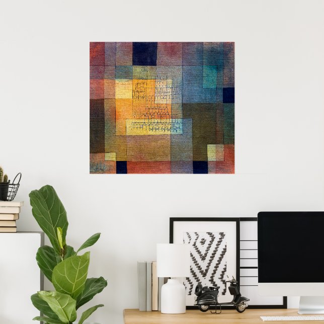 Polyphonic Architecture | Paul Klee | Poster (Home Office)